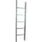 Ekena Millwork 19"W x 72"H x 3 1/2"D Vintage Farmhouse 5 Rung Ladder, Barnwood Decor Collection, Driftwood Blue DECR019X072X04LDRBU - alternate 1